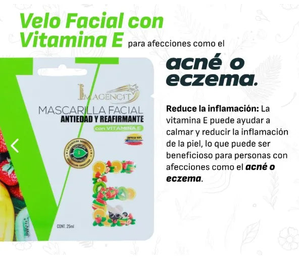 Mascarillas Faciales Vitaminadas para una Piel Luminosa