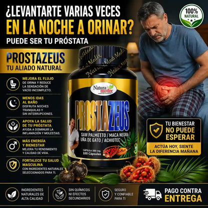 prostazeus-Recupera tu Vitalidad Masculina y Apoya tu Salud Prostática Naturalmente