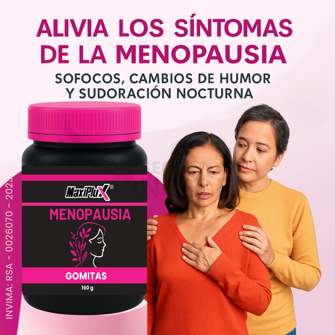 MaxiPlus MenoBalance  Equilibrio natural en tu nueva etapa 🌸 (60 GOMITAS)