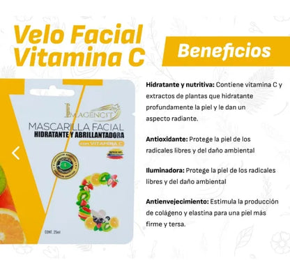 Mascarillas Faciales Vitaminadas para una Piel Luminosa