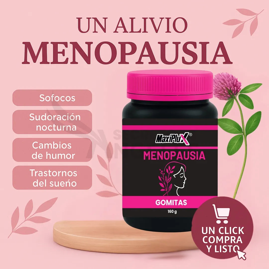 MaxiPlus MenoBalance  Equilibrio natural en tu nueva etapa 🌸 (60 GOMITAS)