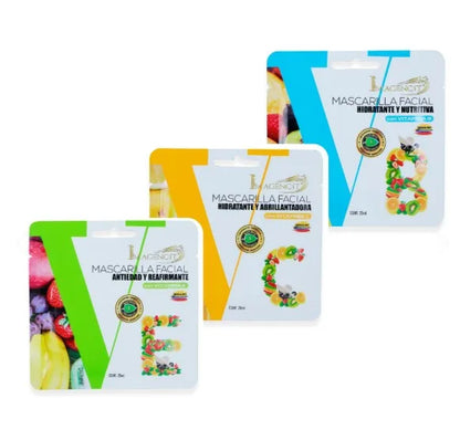 Mascarillas Faciales Vitaminadas para una Piel Luminosa