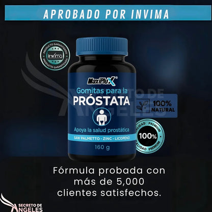MaxiPlus | Salud Prostática Premium Equilibrio, Confianza y Vitalidad Masculina 60 Cápsulas de Fórmula Natural Avanzada