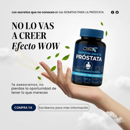 MaxiPlus | Salud Prostática Premium Equilibrio, Confianza y Vitalidad Masculina 60 Cápsulas de Fórmula Natural Avanzada