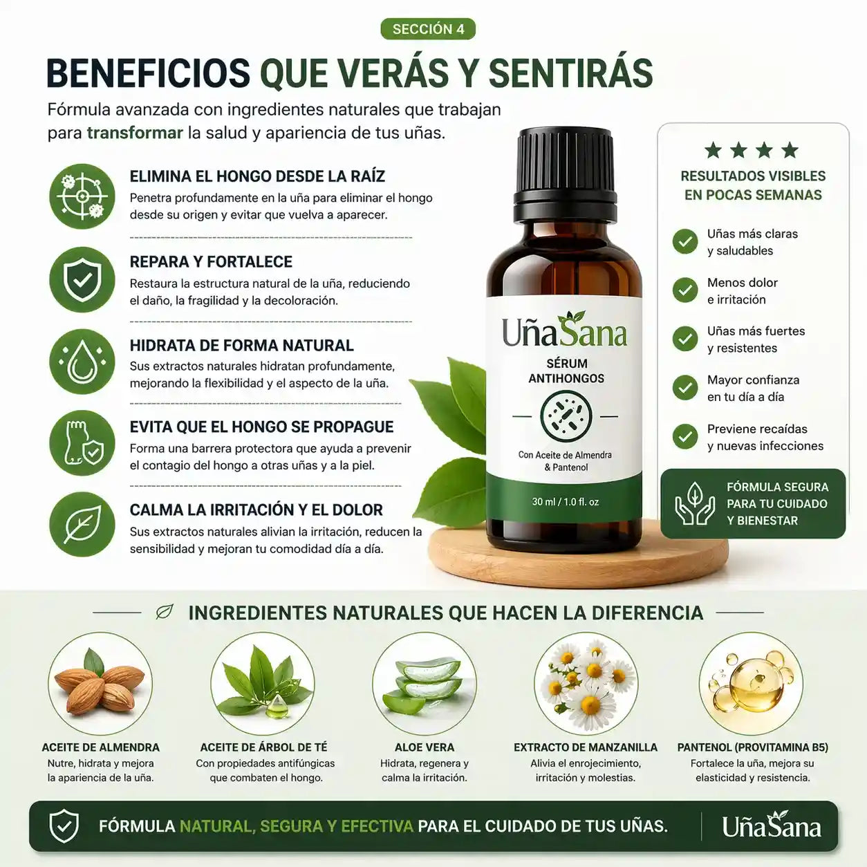 Serum Antihongos 30ML -Vuelve a mostrar tus uñas sin vergüenza