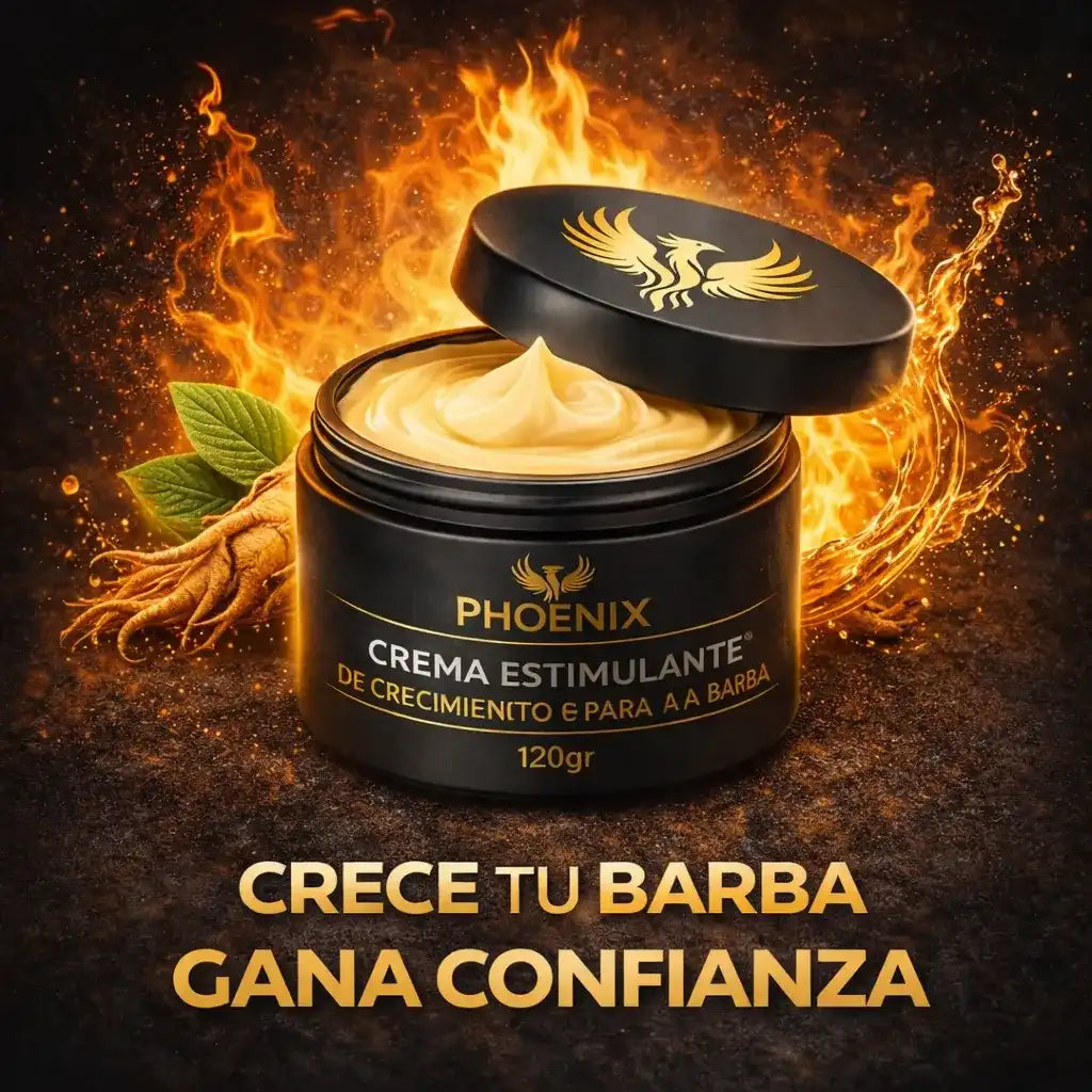 PHOENIX BARBA BRAVA  Cera Activadora de Crecimiento (120g)