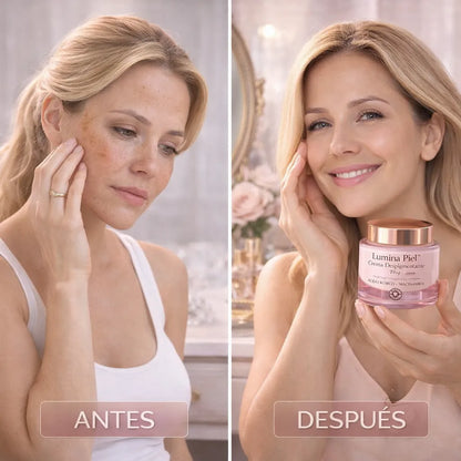 Lumina Piel™  La crema con Ácido Kójico y Niacinamida que ayuda a aclarar manchas y devolver luminosidad a tu piel