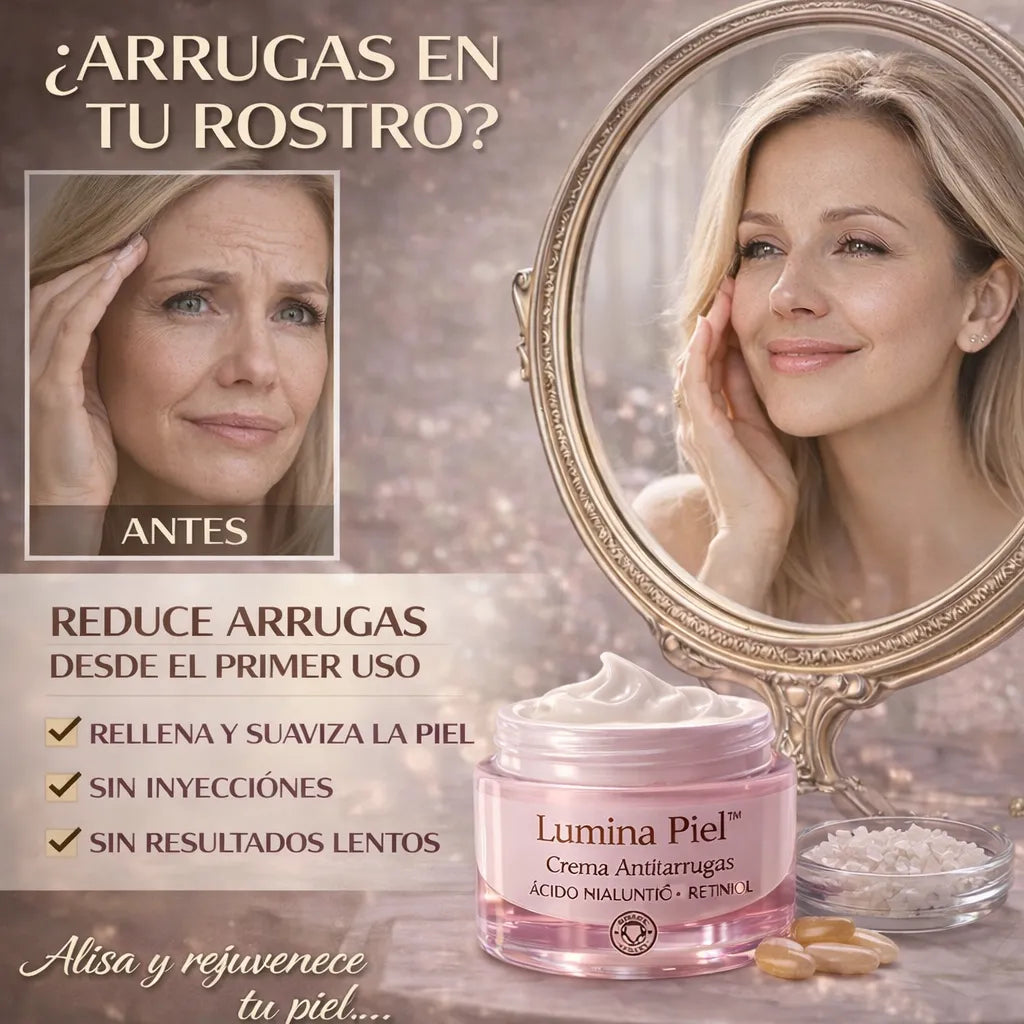 Lumina Piel™  La crema con Ácido Kójico y Niacinamida que ayuda a aclarar manchas y devolver luminosidad a tu piel