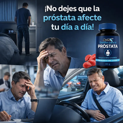 MaxiPlus | Salud Prostática Premium Equilibrio, Confianza y Vitalidad Masculina 60 Cápsulas de Fórmula Natural Avanzada
