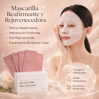 Bio-Collagen Real Deep Mask – El Secreto Coreano para una Piel Rejuvenecida Mientras Duermes