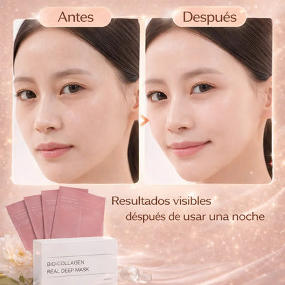 Bio-Collagen Real Deep Mask – El Secreto Coreano para una Piel Rejuvenecida Mientras Duermes