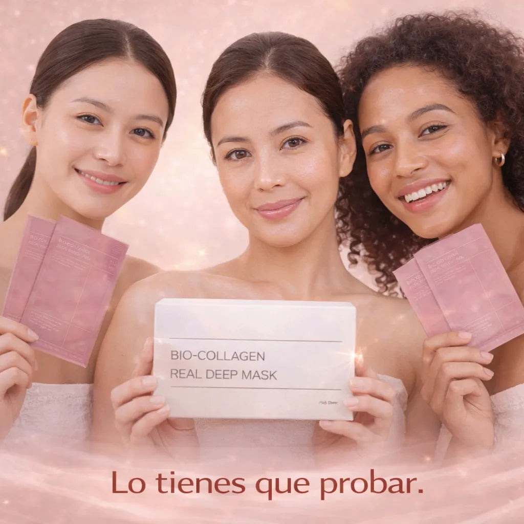 Bio-Collagen Real Deep Mask – El Secreto Coreano para una Piel Rejuvenecida Mientras Duermes