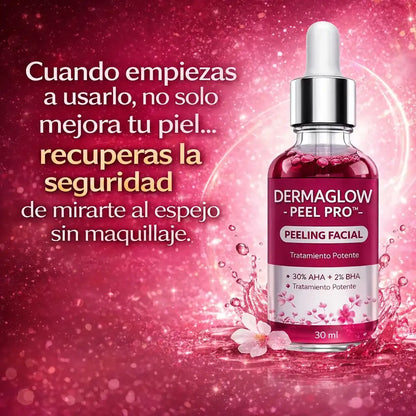 DermaGlow Peel Pro™ – Exfoliación Profunda para Eliminar Acné, Puntos Negros y Manchas