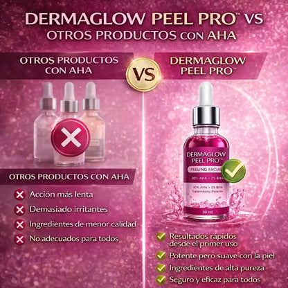 DermaGlow Peel Pro™ – Exfoliación Profunda para Eliminar Acné, Puntos Negros y Manchas