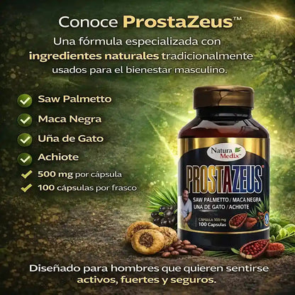 prostazeus-Recupera tu Vitalidad Masculina y Apoya tu Salud Prostática Naturalmente