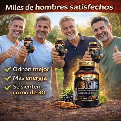 prostazeus-Recupera tu Vitalidad Masculina y Apoya tu Salud Prostática Naturalmente