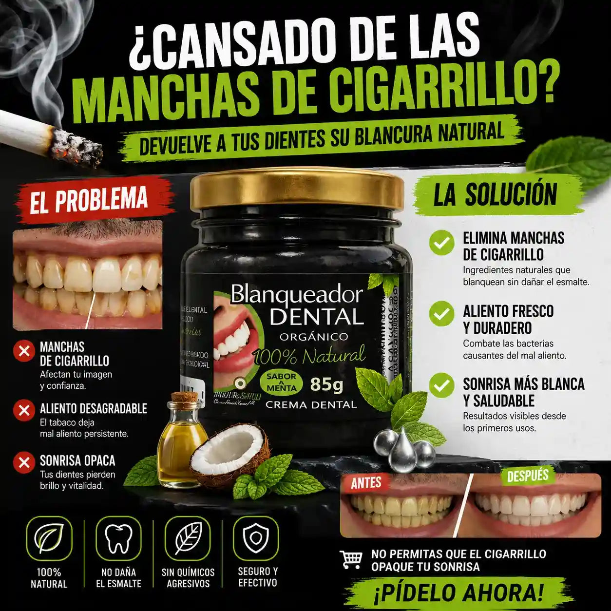 BlancoSonrisa Recupera el blanco natural de tu sonrisa sin tratamientos costosos