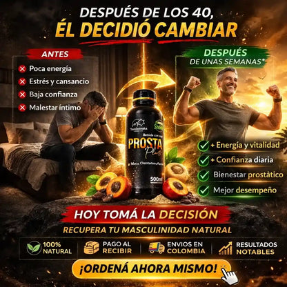 Prosta Plus – Recupera Tu Vitalidad Masculina