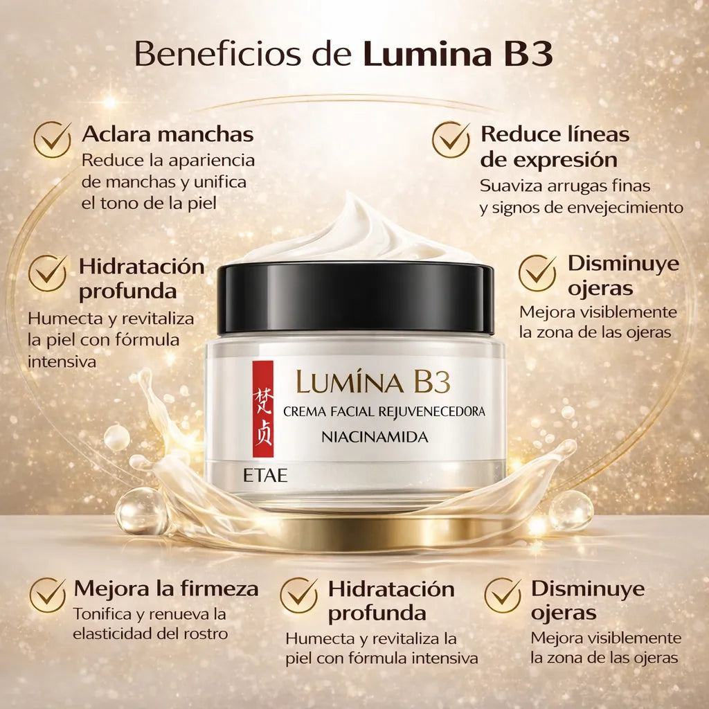 Lumina B3 – Crema Facial Rejuvenecedora