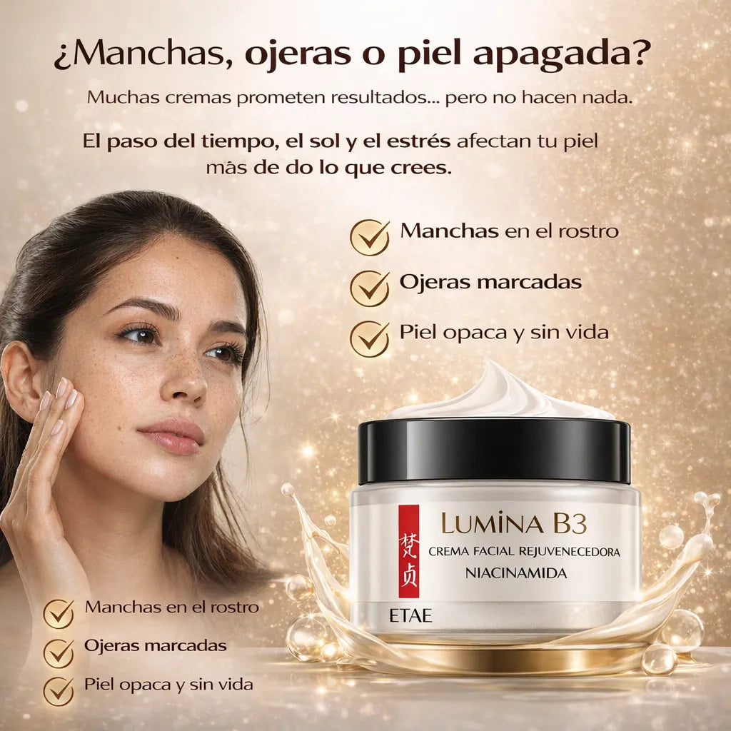 Lumina B3 – Crema Facial Rejuvenecedora