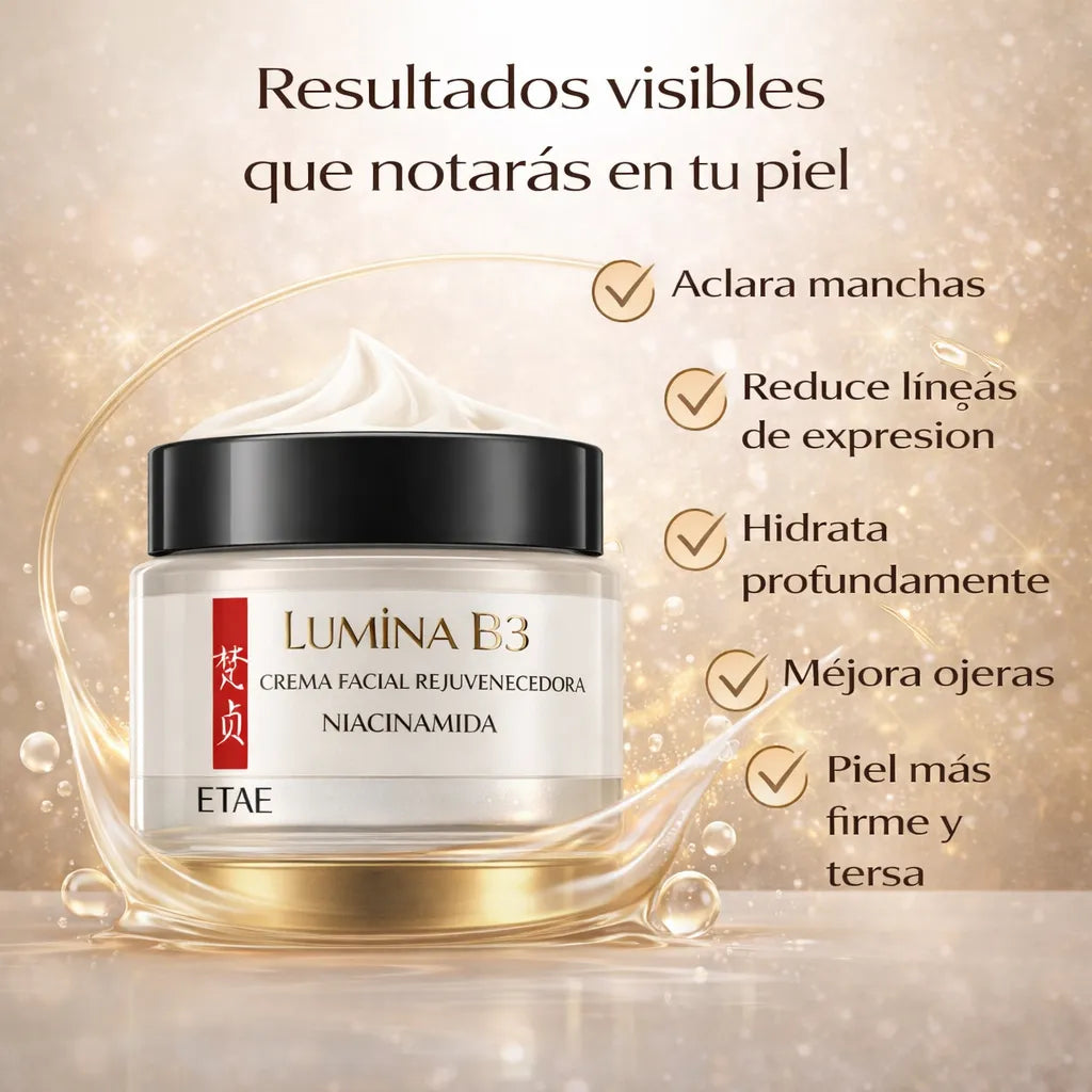 Lumina B3 – Crema Facial Rejuvenecedora