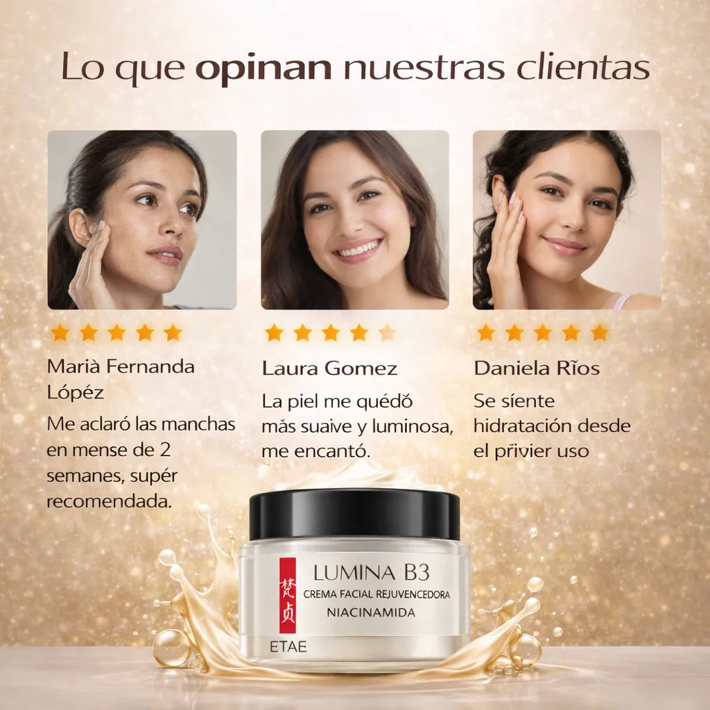 Lumina B3 – Crema Facial Rejuvenecedora