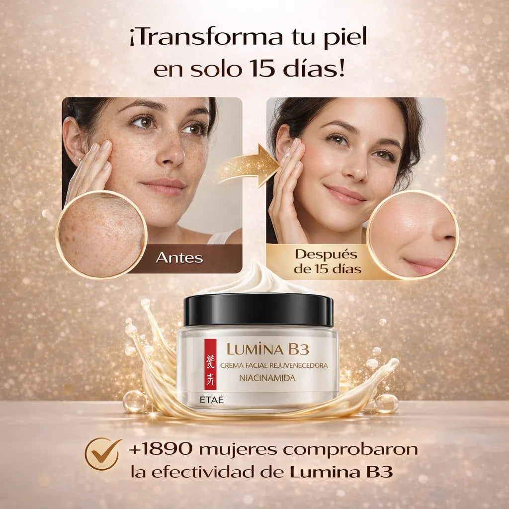 Lumina B3 – Crema Facial Rejuvenecedora