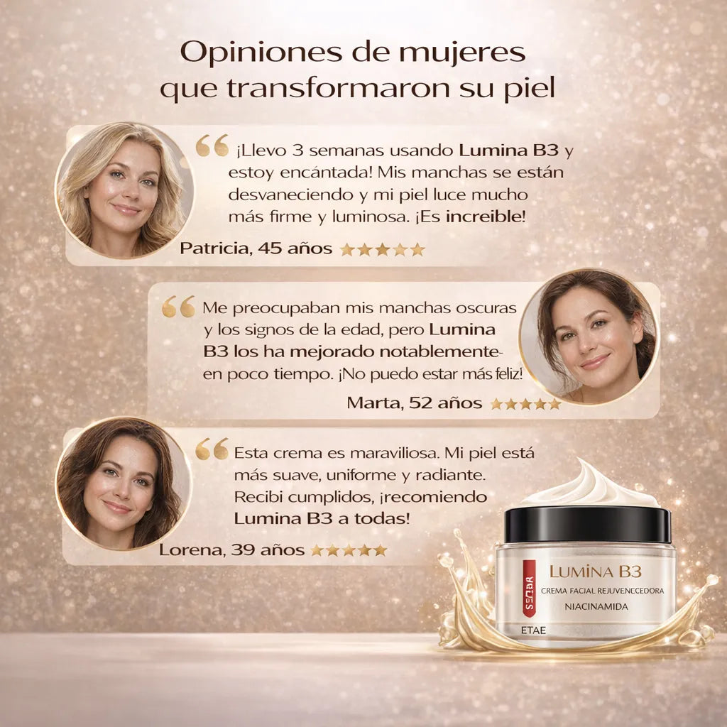 Lumina B3 – Crema Facial Rejuvenecedora