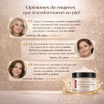 Lumina B3 – Crema Facial Rejuvenecedora