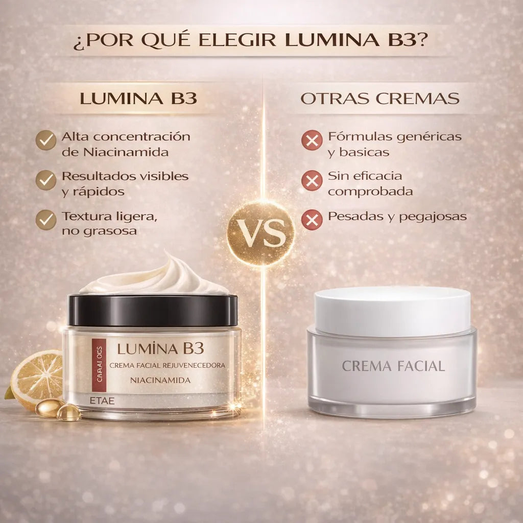 Lumina B3 – Crema Facial Rejuvenecedora