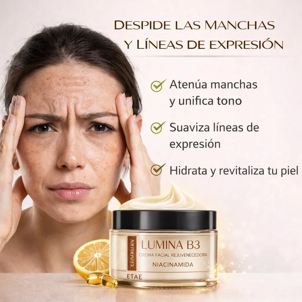 Lumina B3 – Crema Facial Rejuvenecedora