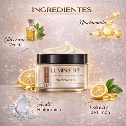 Lumina B3 – Crema Facial Rejuvenecedora