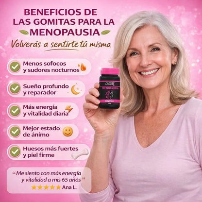 MaxiPlus MenoBalance  Equilibrio natural en tu nueva etapa 🌸 (60 GOMITAS)