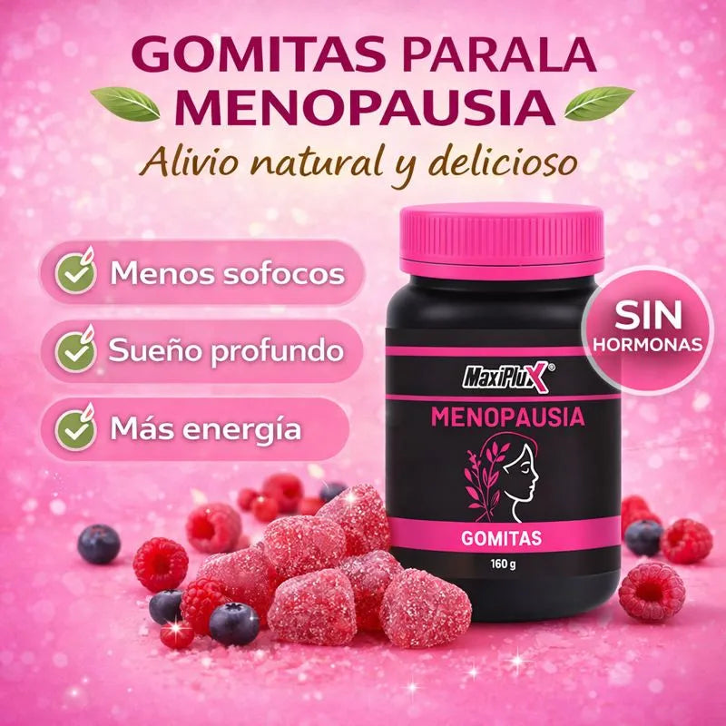 MaxiPlus MenoBalance  Equilibrio natural en tu nueva etapa 🌸 (60 GOMITAS)