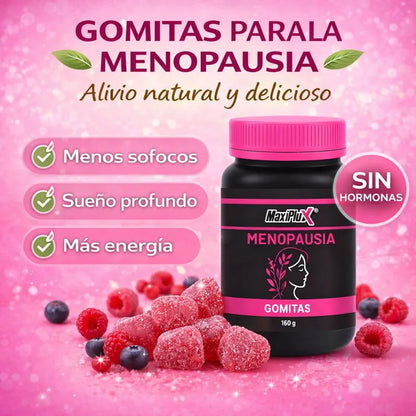 MaxiPlus MenoBalance  Equilibrio natural en tu nueva etapa 🌸 (60 GOMITAS)