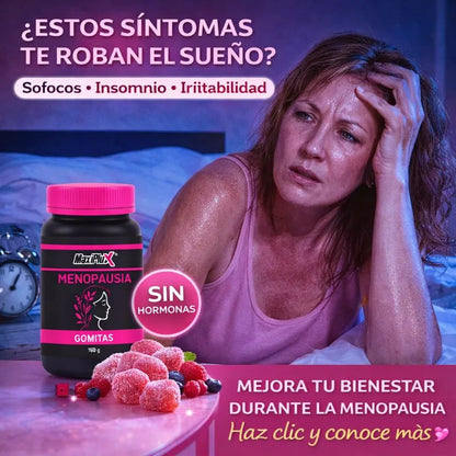 MaxiPlus MenoBalance  Equilibrio natural en tu nueva etapa 🌸 (60 GOMITAS)