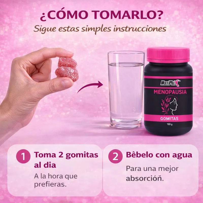 MaxiPlus MenoBalance  Equilibrio natural en tu nueva etapa 🌸 (60 GOMITAS)