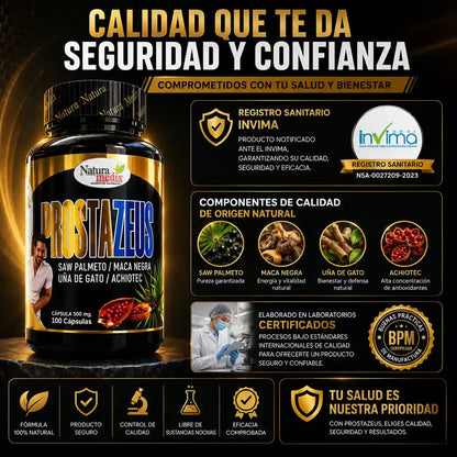 prostazeus-Recupera tu Vitalidad Masculina y Apoya tu Salud Prostática Naturalmente