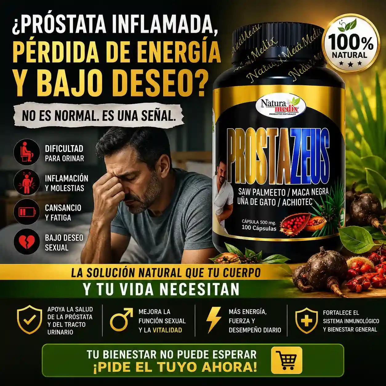 prostazeus-Recupera tu Vitalidad Masculina y Apoya tu Salud Prostática Naturalmente