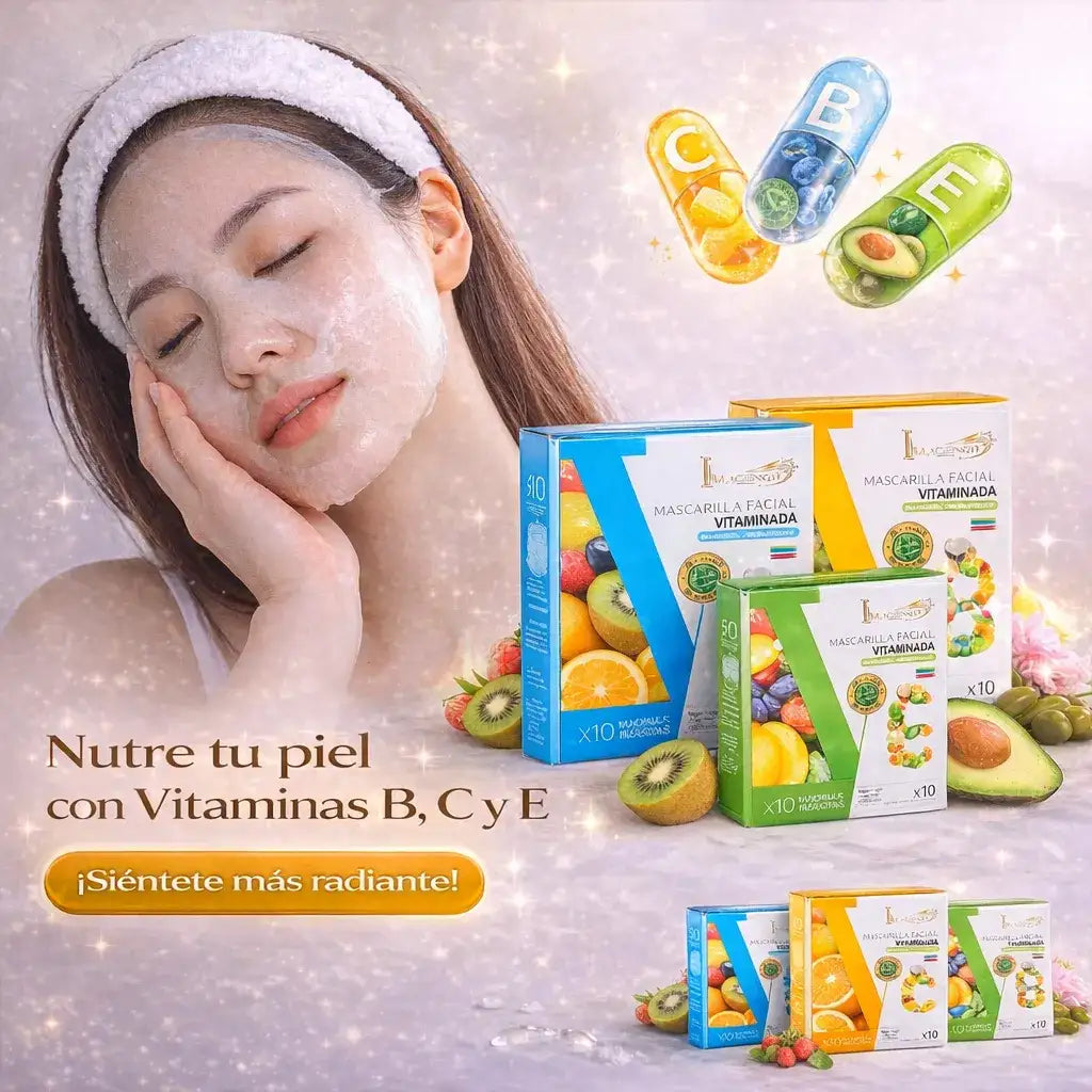 Mascarillas Faciales Vitaminadas para una Piel Luminosa