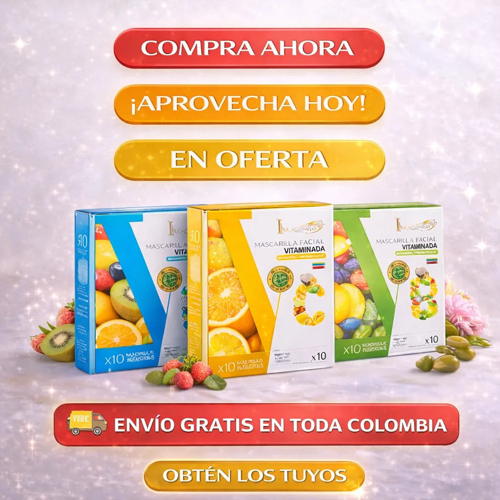 Mascarillas Faciales Vitaminadas para una Piel Luminosa