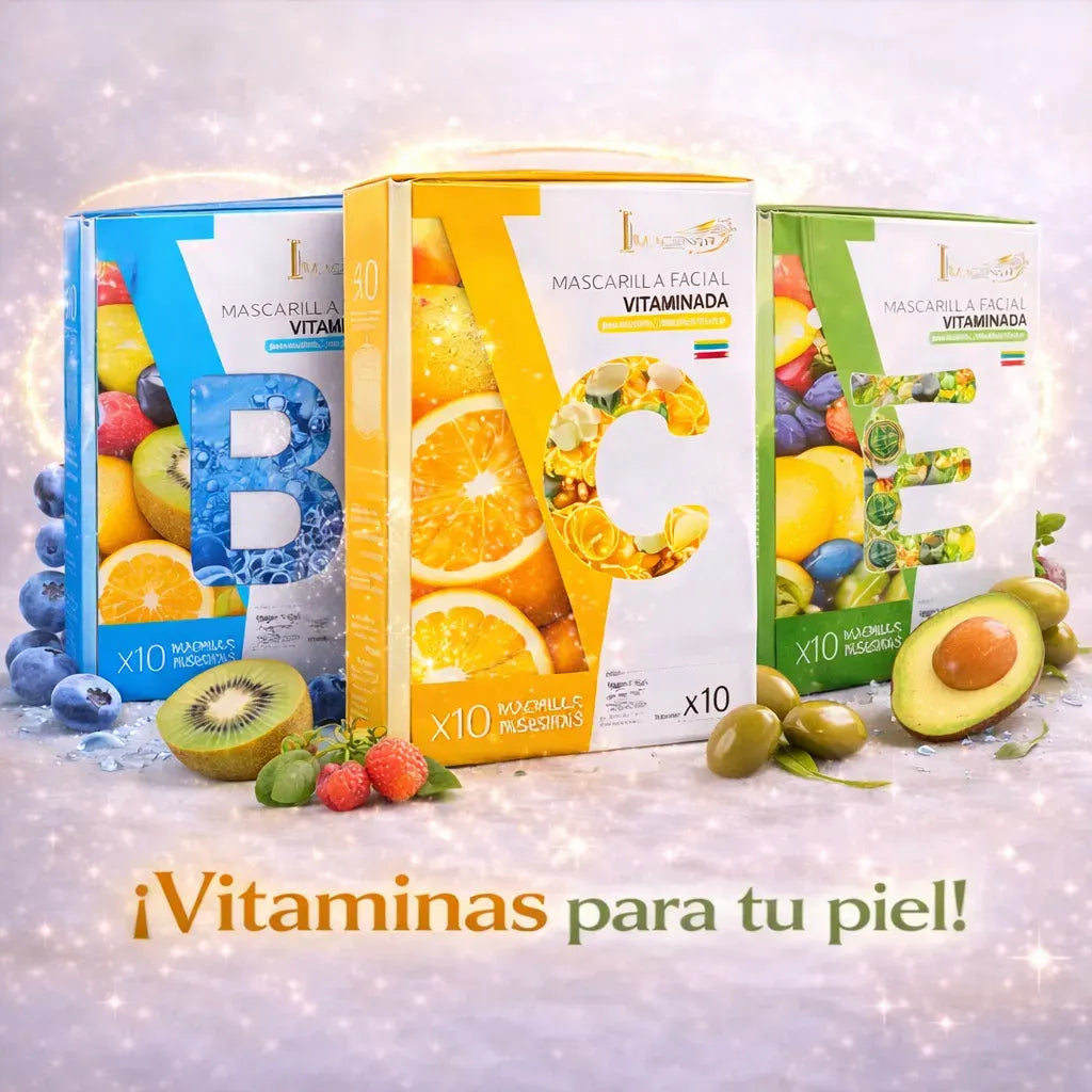 Mascarillas Faciales Vitaminadas para una Piel Luminosa