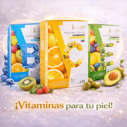 Mascarillas Faciales Vitaminadas para una Piel Luminosa