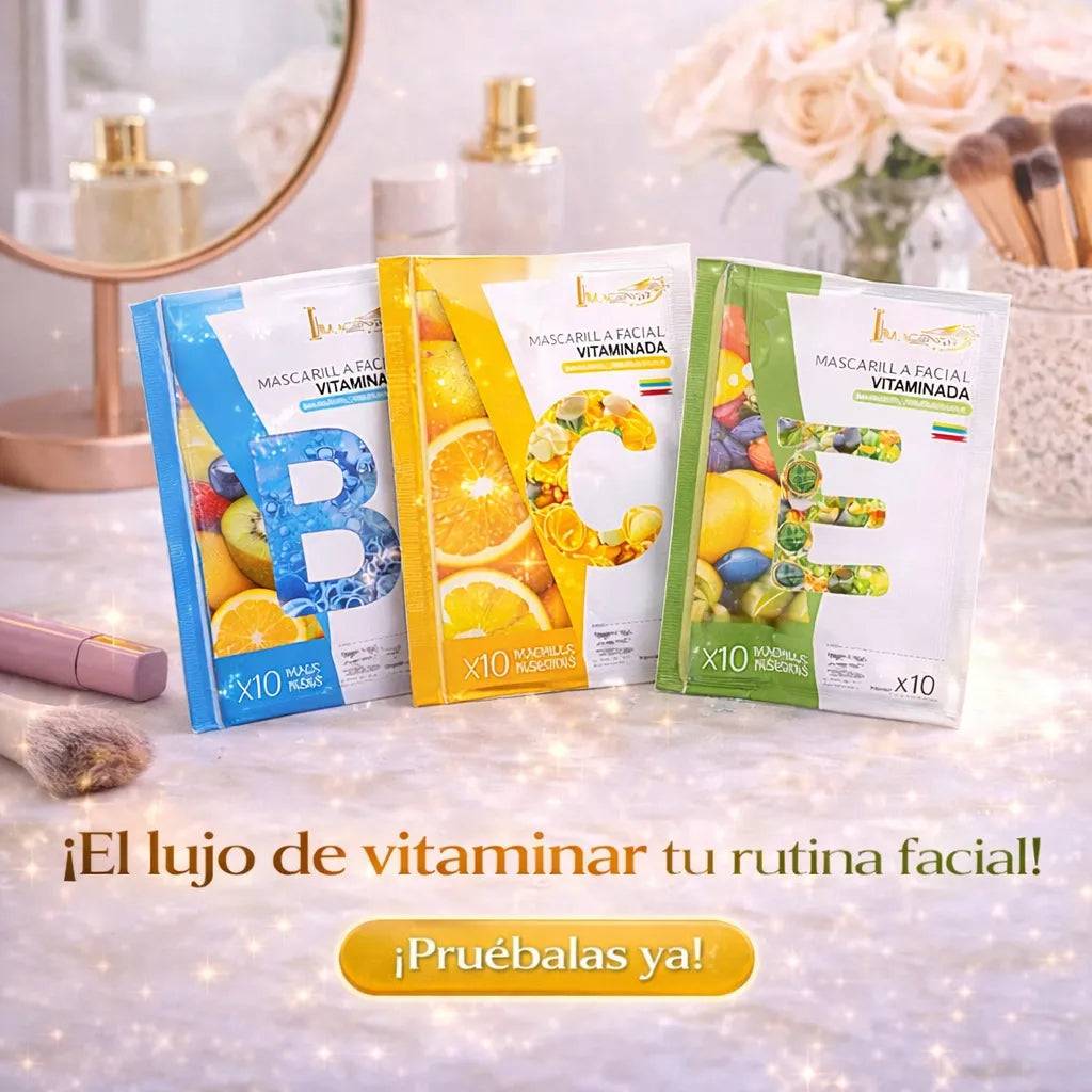 Mascarillas Faciales Vitaminadas para una Piel Luminosa