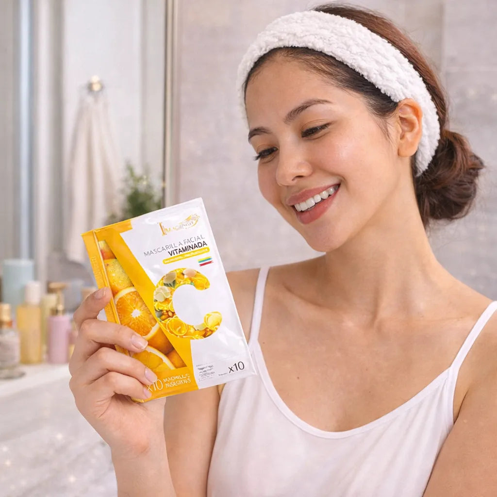 Mascarillas Faciales Vitaminadas para una Piel Luminosa