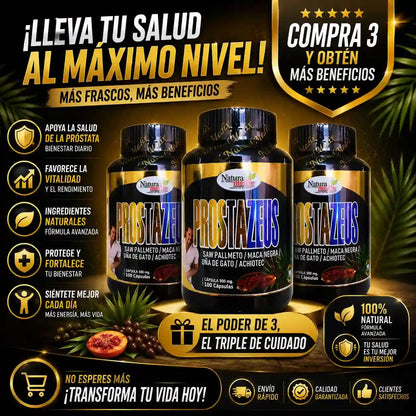 prostazeus-Recupera tu Vitalidad Masculina y Apoya tu Salud Prostática Naturalmente