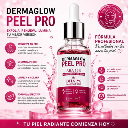 DermaGlow Peel Pro™ – Exfoliación Profunda para Eliminar Acné, Puntos Negros y Manchas