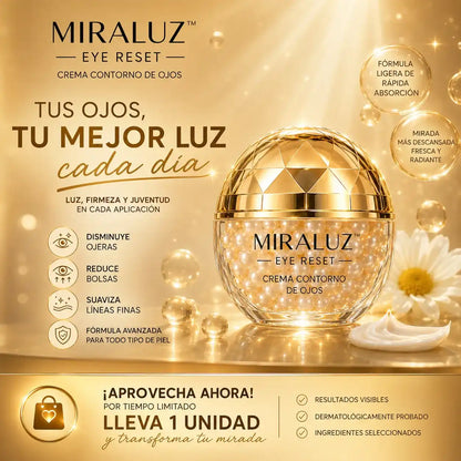 Miraluz™ – Reduce ojeras, arrugas y signos de fatiga en pocos días