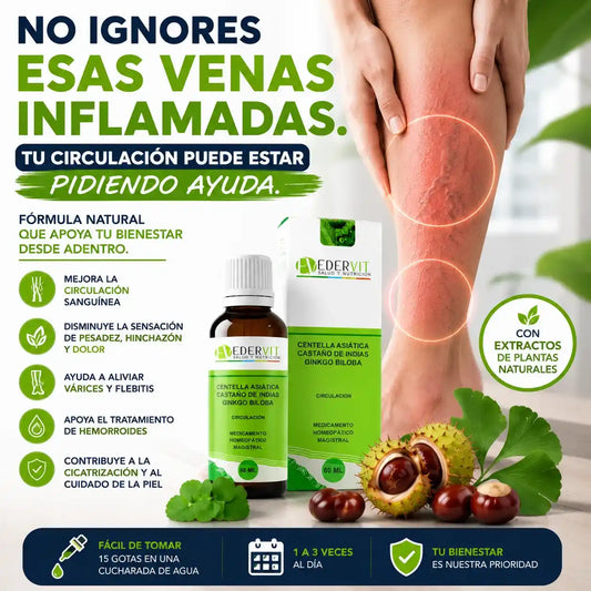 VENAFLEX - Recupera la comodidad de caminar, reduce la sensación de pesadez y vuelve a disfrutar unas piernas más ligeras