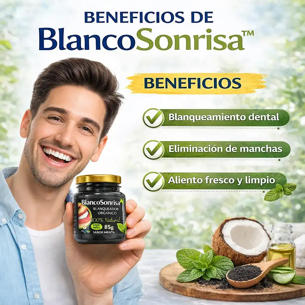 BlancoSonrisa Recupera el blanco natural de tu sonrisa sin tratamientos costosos